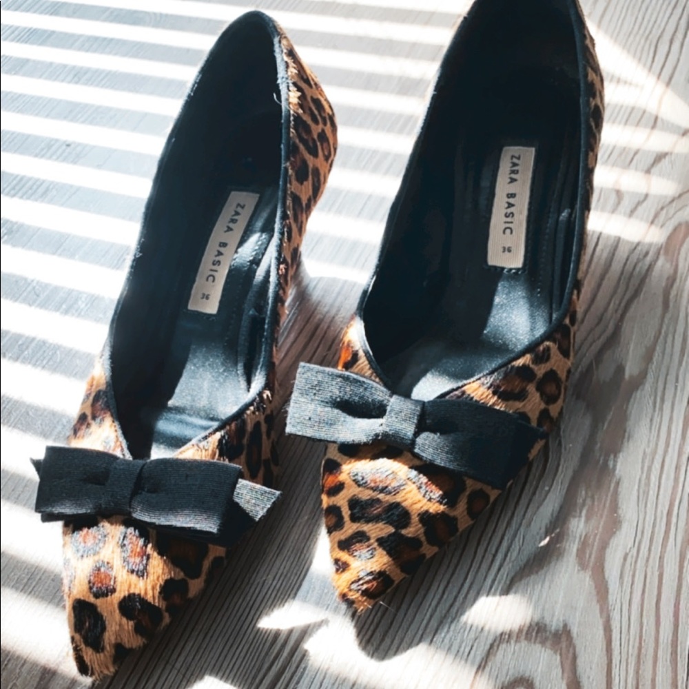 Zara kitten heels